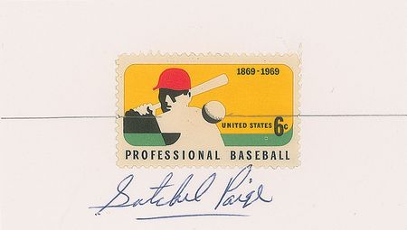 Lot #226 Satchel Paige Signature - Image 1