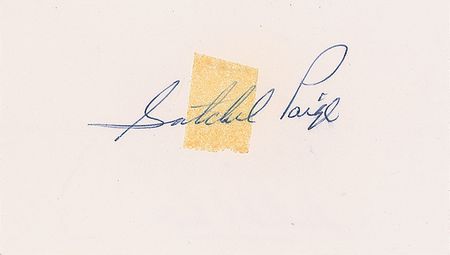 Lot #226 Satchel Paige Signature - Image 2