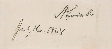 Lot #27 Abraham Lincoln Signature - Image 2