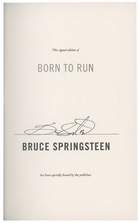 Lot #838 Bruce Springsteen Book - Image 1
