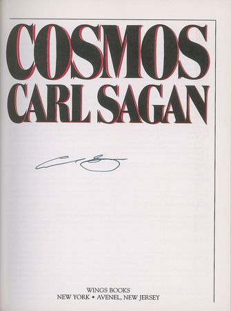 Lot #415 Carl Sagan Book - Image 1