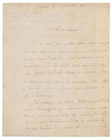 Lot #340 Charles Dupin - Image 1