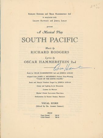 Lot #798 Oscar Hammerstein - Image 2