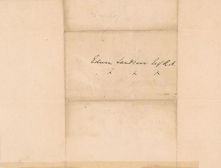 Lot #739 Washington Irving Handwritten Letter Signed - Image 2