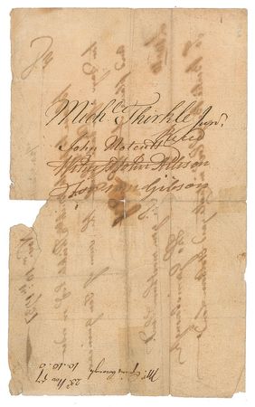 Lot #630 Thomas Gainsborough: Rare pay order from the revered English portraitist - Image 2