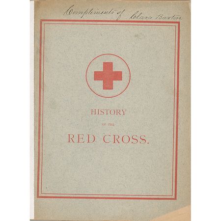 Lot #255 Clara Barton Book - Image 1