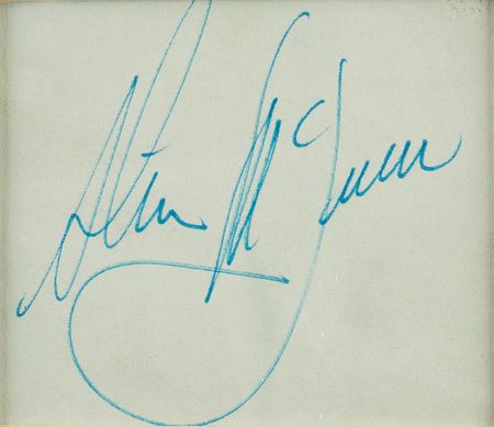 Lot #868 Steve McQueen Signature - Image 2