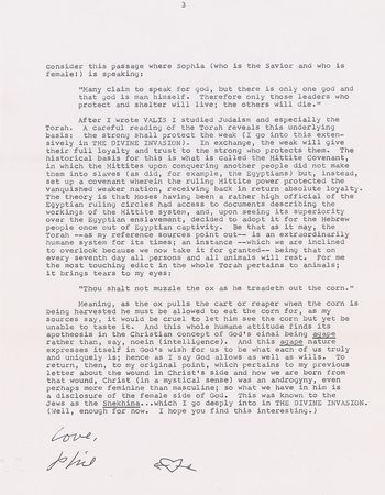 Lot #707 Philip K. Dick: 