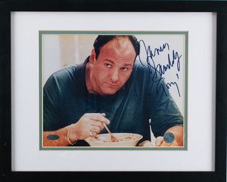 Lot #975 Sopranos: Gandolfini, James Signed Photograph - Image 2