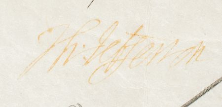 Lot #2 Thomas Jefferson: Days before leaving the White House, Jefferson appoints a war hero of the American Revolution - Image 2