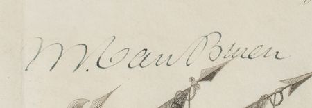 Lot #11 Martin Van Buren Signed Document - Image 2