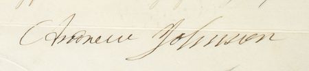 Lot #29 Andrew Johnson: Five days into his presidency - Image 2