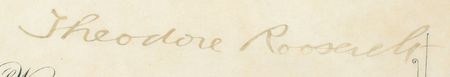 Lot #44 Theodore Roosevelt: One of Teddy's final commissions as president - Image 2