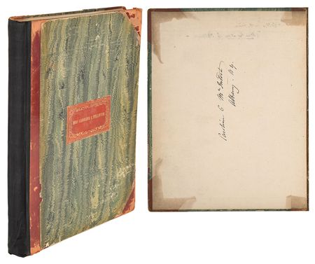 Lot #21 Millard and Caroline Fillmore Book