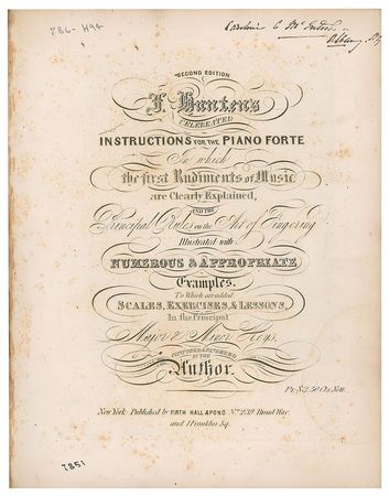 Lot #21 Millard and Caroline Fillmore Book - Image 4