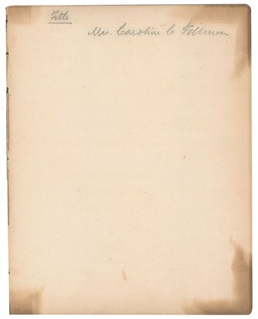 Lot #21 Millard and Caroline Fillmore Book - Image 9