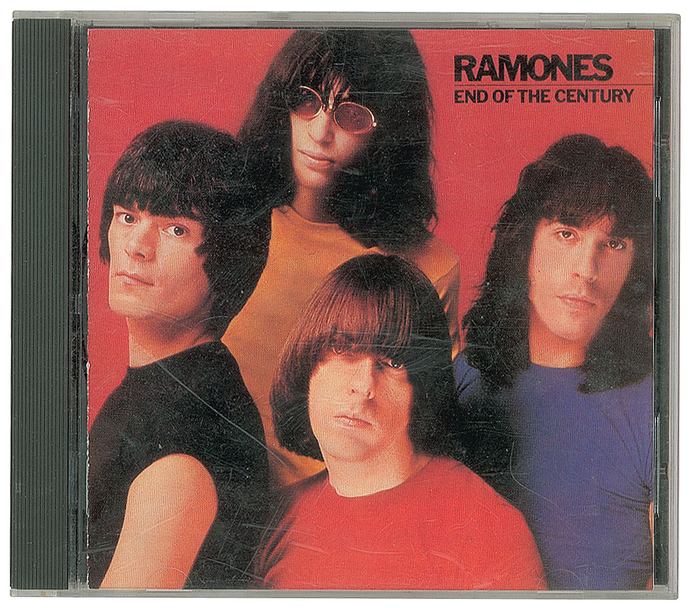 Ramones 'End of the Century' Signed CD | RR Auction