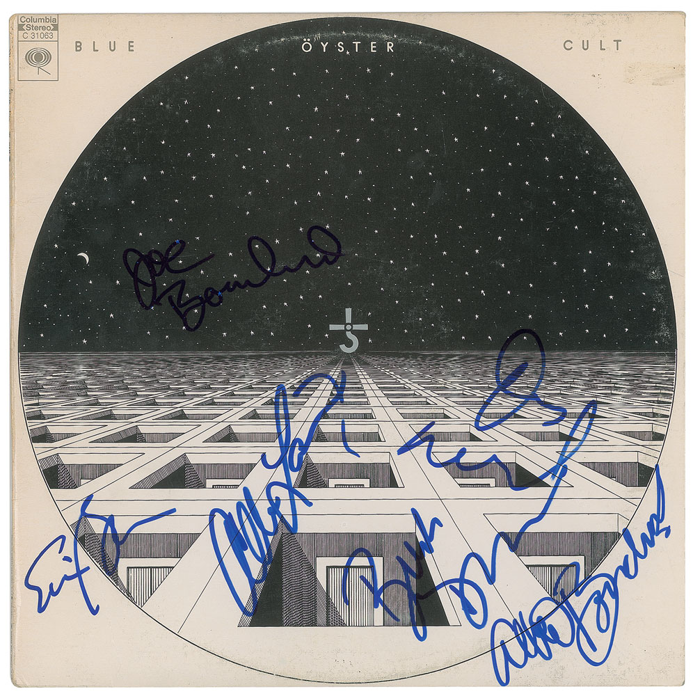 Blue Oyster Cult Signed Album | RR Auction