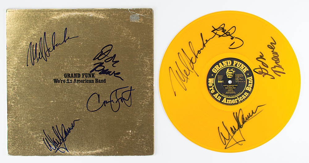 Grand Funk Railroad Signed Album | RR Auction