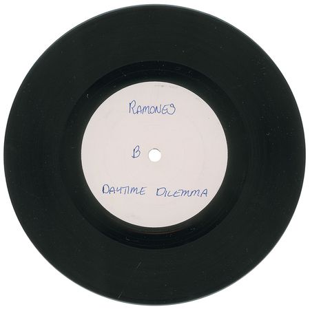Lot #9248  Ramones 45 RPM 'Bonzo Goes to Bitburg / Daytime Dilemma' Test Pressing - Image 3