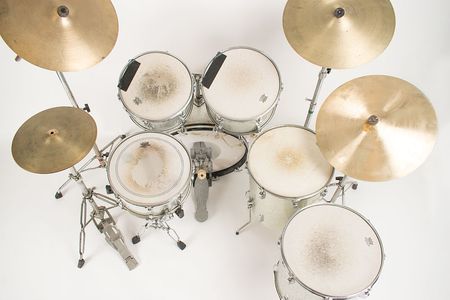 Lot #9163  Boston: Sib Hashian's Stage-Used Drums - Image 3