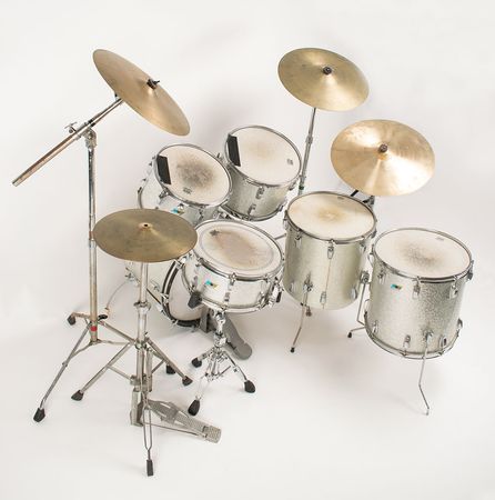 Lot #9163  Boston: Sib Hashian's Stage-Used Drums - Image 5