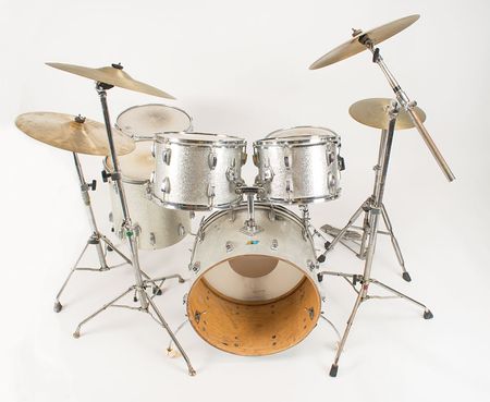 Lot #9163  Boston: Sib Hashian's Stage-Used Drums - Image 9