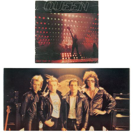 Lot #507  Queen Signed Program