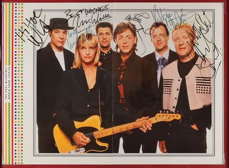 Lot #9019  Wings Signed Program Photograph