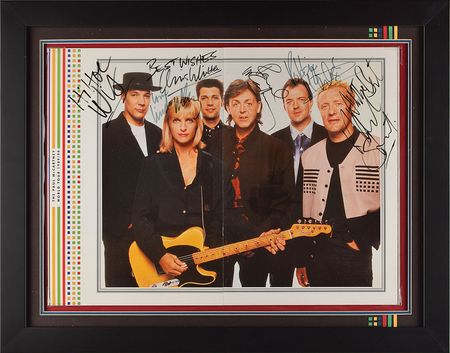 Lot #9019  Wings Signed Program Photograph - Image 2