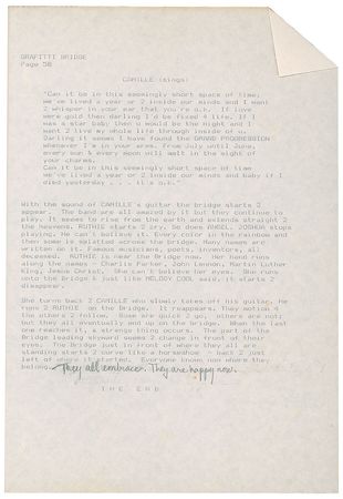 Lot #9293  Prince's Hand-Edited Graffiti Bridge Script - Image 16