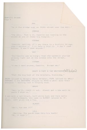Lot #9293  Prince's Hand-Edited Graffiti Bridge Script - Image 22