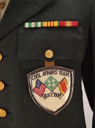 Lot #9171  Boston: Sib Hashian's Pair of Army Service Uniforms and Helmet - Image 4