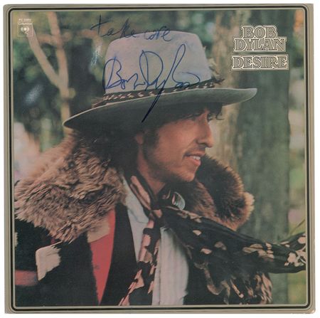 Lot #9065 Bob Dylan Signed Album - Image 1