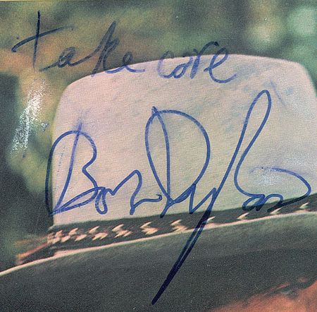 Lot #9065 Bob Dylan Signed Album - Image 2
