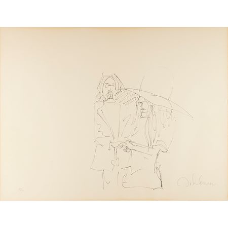 Lot #9016 John Lennon Signed Lithograph