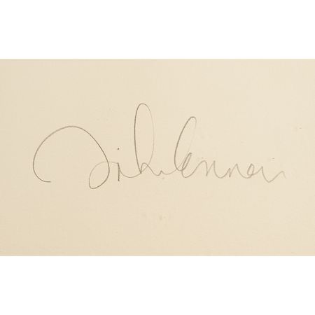 Lot #9016 John Lennon Signed Lithograph - Image 2