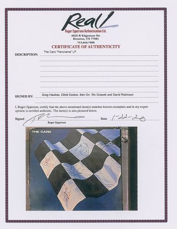 Lot #9197 The Cars Signed Album - Image 2