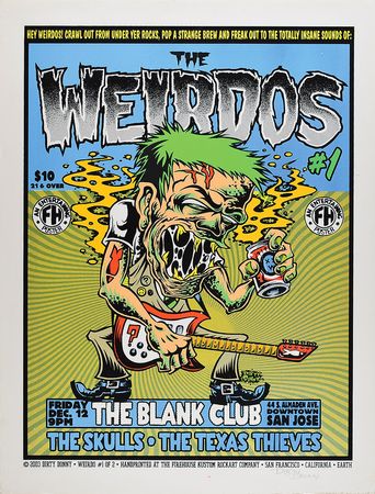 Lot #9265 The Weirdos: Dirty Donny Original Artwork - Image 2