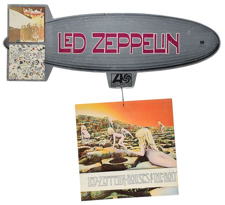Lot #9100  Led Zeppelin 'Houses of the Holy' Promotional Mobile - Image 1