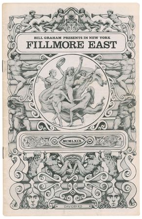 Lot #9094  Grateful Dead Fillmore East Program - Image 1