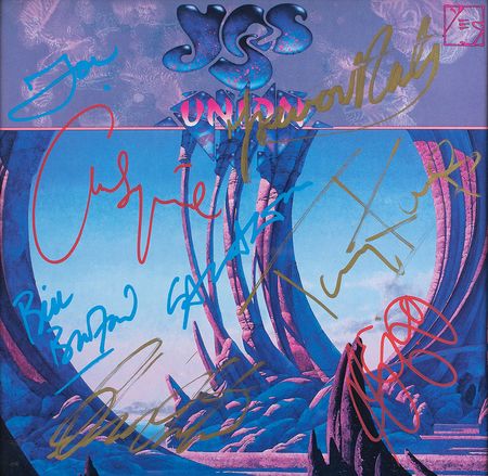 Lot #9225  Yes Signed Album - Image 1