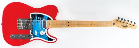Lot #9209 John Fogerty Signed Guitar - Image 1