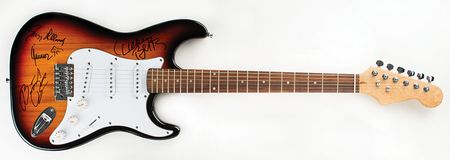 Lot #9322  Allman Brothers Signed Guitar - Image 1