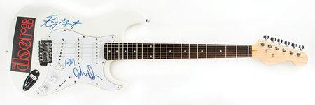 Lot #9353 The Doors Signed Guitar - Image 1