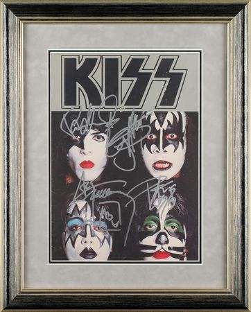Lot #9214  KISS Signed Tour Program - Image 2