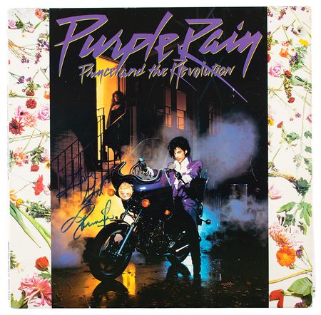 Lot #9291  Prince Signed Album - Image 1
