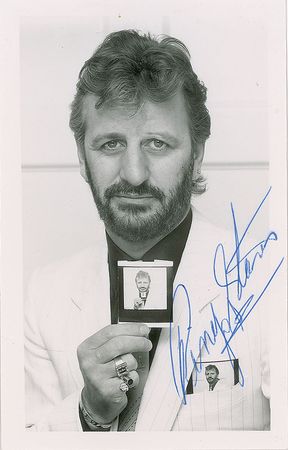 Lot #9045 Ringo Starr and Barbara Bach Signed Photographs - Image 1