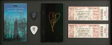 Lot #9314  Smashing Pumpkins Signed Display - Image 3