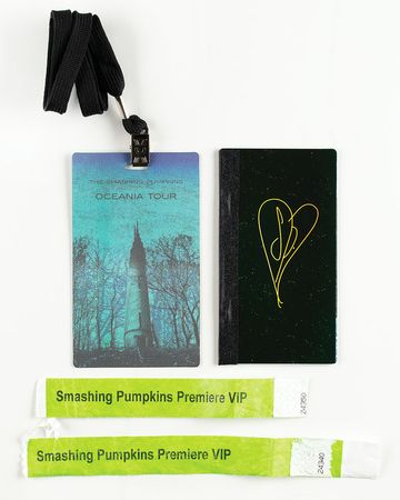 Lot #9314  Smashing Pumpkins Signed Display - Image 4